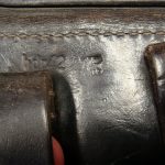 H160 German WW2 bdr42 black hardshell P.38 holster Nice!