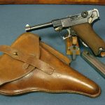 SOLD EXCEPTIONAL 1929 SNEAK LUGER RIG.......PRUSSIAN POLICE MARKED MATCHING RIG.......LANDES POLIZEI HILDESHIEM
