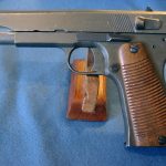 SOLD RADOM P35(p) END OF WAR GRADE III K BLOCK WOOD GRIPS