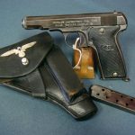 SOLD - NAZI MARKED FRENCH MAB D PISTOL.......FULL RIG