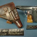 SOLD VERY RARE WALTHER PP PISTOL....SA MARKED "GRUPPE POMMERN"....FULL SA MARKED RIG