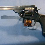 SOLD 1915 WEBLEY MARK VI VERY SHARP GUN WW1 LT NAMED MARKED