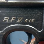 SOLD MAUSER C96 MILITARY BROOMHANDLE PISTOL.......WIEMAR SIMSON REWORK.....R.F.V. MARKED......FULL RIG....VERY RARE!