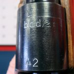 SOLD VERY SCARCE DUAL CODE bcd/ar42 K98k ZF41 MARKSMAN RIFLE.......ALL MATCHING & VERY CRISP