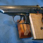 SOLD WALTHER PP LATE WAR COMMERICIAL WITH WOOD GRIPS