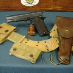 Sold - COLT 1911 MARCH 1918 LATE BRUSHED BLUE VERY SHARP PISTOL! FULL WW1 ISSUED RIG