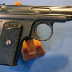 SOLD 1913 SAUER RARE GERMAN WW1 PROOFED CAPTURE PAPERS NICE!