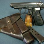 SOLD VERY RARE SAUER 38H PISTOL......EARLY DOUBLE EAGLE 37 PROOFED.... HIGH POLISH WAFFENAMTED...FULL 1940 DATED RIG! NICE!