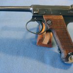 SOLD JAPANESE TYPE 14 NAMBU NOV 1942 MATCHING MAG VERY SHARP