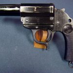 SOLD VERY RARE 1942 ERMA KAMPF PISTOLE Z...... RARE RIFLED FLARE/GRENADE LAUNCHING FLARE PISTOL.....NICE!