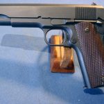 SOLD US WW2 REMINGTON RAND 1911A1 EARLY 2ND SLIDE LOGO MINT!