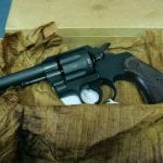 SOLD US WW2 COLT COMMANDO .38 SPEC. REVOLVER UN-ISSUED.... NEW IN MATCHING NUMBERED BOX....MASS NAT GUARD WITH COLT LETTER!