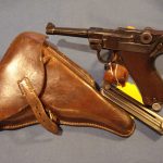 SOLD 1937 S/42 LUGER FULL DOUBLE MAG MATCHED RIG