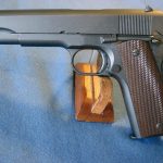 SOLD US WW2 REMINGTON RAND 1911A1 EARLY 2ND SLIDE LOGO MINT!