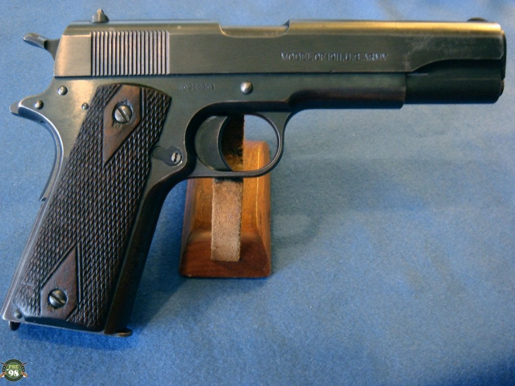 SOLD COLT 1911 BRUSHED BLUE MAY 1918 NICE! - Pre98 Antiques