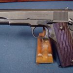 SOLD US WW2 ITHACA 1911A1...... MAY,1945 SHIPMENT TO ARMY AIR CORPS COLUMBUS, OHIO...NICE!