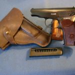 SOLD 1959 RUSSIAN MAKAROV PISTOL, NON IMPORT FULL RIG MINT!
