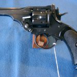 SOLD WEBLEY MARK IV .455" SERVICE REVOLVER"BOAR WAR MODEL" NICE!