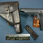 Sold - EXTREMELY RARE WALTHER PP PISTOL....SA MARKED "GRUPPE NIEDERRHEIN"....FULL SA MARKED RIG....NICE!