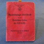 SOLD RARE NSDAP MANUAL FOR THE PARY LEADER PPK "THE RED BOOK"