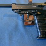 SOLD MAUSER BYF43 P38 MINT EARLY DUSTY BLUE FINISH MINT CRISP