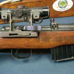 SOLD RARE QVE45 K.43 SNIPER RIFLE......MINT WITH SPARE PARTS AND MANUAL.....RARE MILLED COVER......MINT!