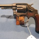 SOLD US NAVY RARE RED LETTER SMITH AND WESSON VICTORY MODEL