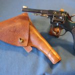 SOLD SWEDISH M1887 REVOLVER WITH HOLSTER SUPER CRISP