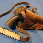 SOLD US NAVY MARKED SMITH & WESSON VICTORY REVOLVER & HOLSTER