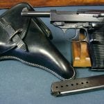 Sold MINT CRISP  byf44 P.38 PISTOL.....ALL BLUE VARIANT IN THE V BLOCK.....FULL RIG......RARE 44 HARDSHELL