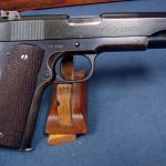 SOLD SCARCE US ARMY 1942 PRODUCTION COLT SERVICE MODEL ACE PISTOL .22LR.........WB CARTOUCHED