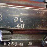 SOLD ULTRA RARE WALTHER ac (40) ADDED P.38 PISTOL.......VERY NICE!