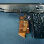 sold ViZ 35 (P35p) RADOM PISTOL... VERY EARLY NAZI PRODUCTION...... PRE LETTER BLOCK SLOTTED....NO E/623 STEYR PROOFS..VERY SHARP!
