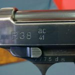 SOLD EXCEPTIONAL WALTHER AC41 P.38 PISTOL....... FULL RIG WITH TWO MATCHING MAGS..... STUNNING PISTOL