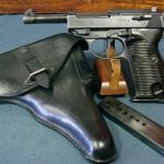 SOLD - MAUSER byf 43 P.38 PISTOL..... EARLY PRODUCTION DUSTY BLUE FINISH.....FULL RIG.....NICE!