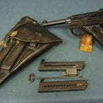 SOLD SWEDISH M40 LAHTI PISTOL FULL RIG FROM THE DANISH CONTRACT