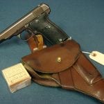 SOLD NAZI MARKED FRENCH MAB D WITH HOLSTER AND RARE AMMO