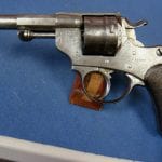 SOLD ANTIQUE 1873 FRENCH ORDANCE REVOLVER NICE!