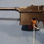 SOLD MAUSER MODEL 1896 FLATSIDE BROOMHANDLE VERY CRISP!