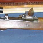 SOLD VERY SCARCE MILLED PANEL AC44 K43 SNIPER RIFLE WITH SCOPE