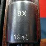 SOLD VERY RARE CODE AX 1940 K98k RIFLE......ALL MATCHING.....HIGHLY SOUGHT AFTER!
