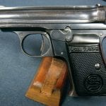 SOLD - VERY SCARCE SAUER BEHOERDEN PISTOL.....PRUSSIAN POLICE "STARBURST K" MARKED...SHARP!