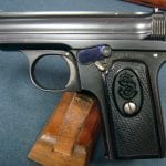 SOLD EXCEEDINGLY RARE AND EXQUISITE J.P. SAUER MODEL 1926 "EXPORT MODEL" 7.65MM PISTOL......."THE MISSING LINK"