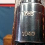 SOLD VERY SCARCE GERMAN WW2 660 CODE 1940  K98k RIFLE......LUFTWAFFE E/L MARKED..... ALL MATCHING