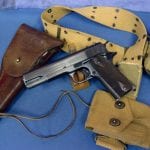SOLD WW1 COLT 1911 BRUSHED BLUE MARCH 1918 MINT CRISP FULL RIG