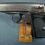 SOLD SCARCE WALTHER PPK PISTOL........LATE WAR WAFFENAMTED........MINT CRISP!
