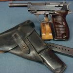 SOLD WALTHER ac44 P.38 PISTOL.........FULL RIG......VERY NICE