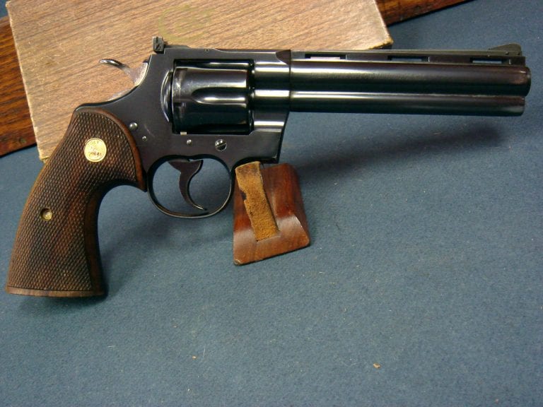 SOLD 1960 COLT PYTHON REVOLVER........6 INCH BARREL.........EARLY ...