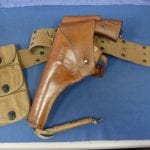 SOLD COLT 1917 REVOLVER .45acp EARLY PRODUCTION! MINT FULL RIG