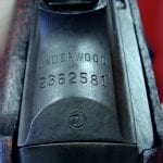 SOLD US WW2 UNDERWOOD M1 CARBINE.....SEPT 1943.....RARE INTERTYPE MADE RECEIVER....MINT CRISP!